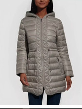 Kenneth Cole Ladies Quilted Anorak Hooded Puf...