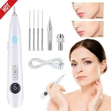 LCD Laser Plasma Pen Age Spots Removal Skin Mole Wart Freckle Tattoo Remover Pen
