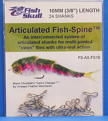 Game Changer 24 Shanks 10mm Articulated Fish-Spine Fish Skull U.S.A