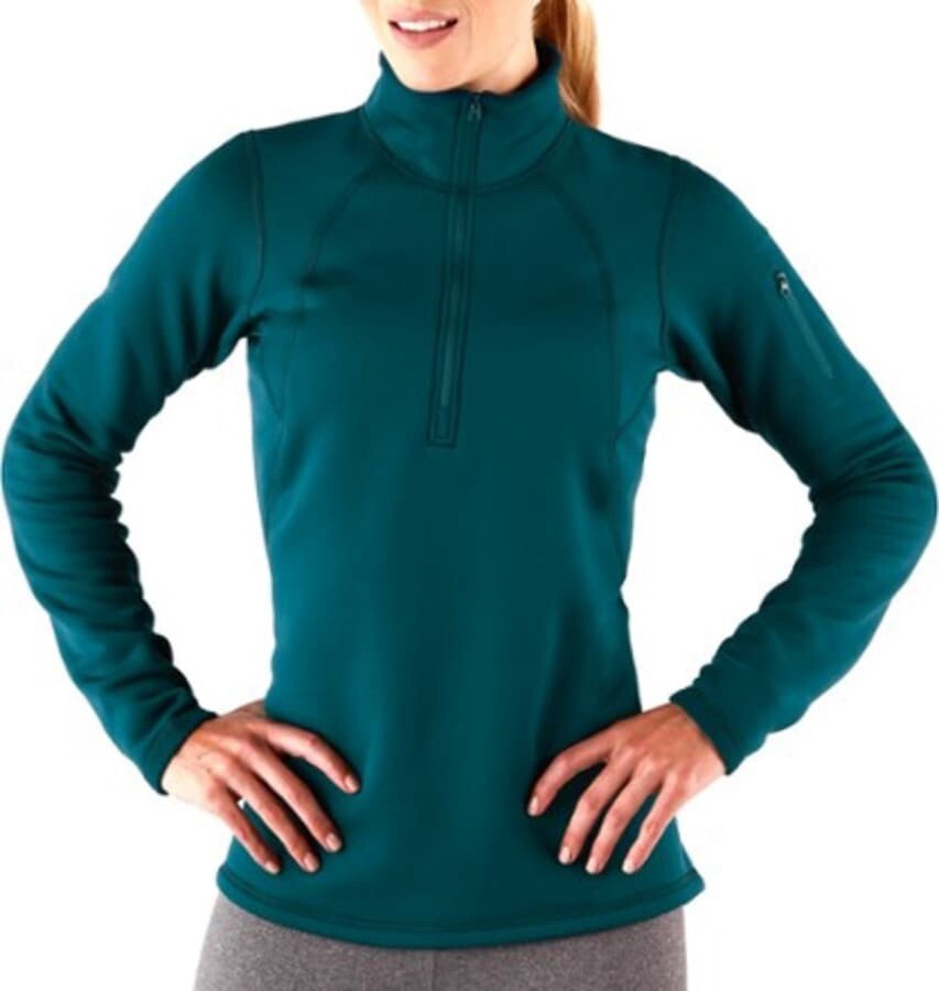 Maglione donna Arc'teryx Rho AR girocollo zip pile nuovo con etichette riflettente taglia: S