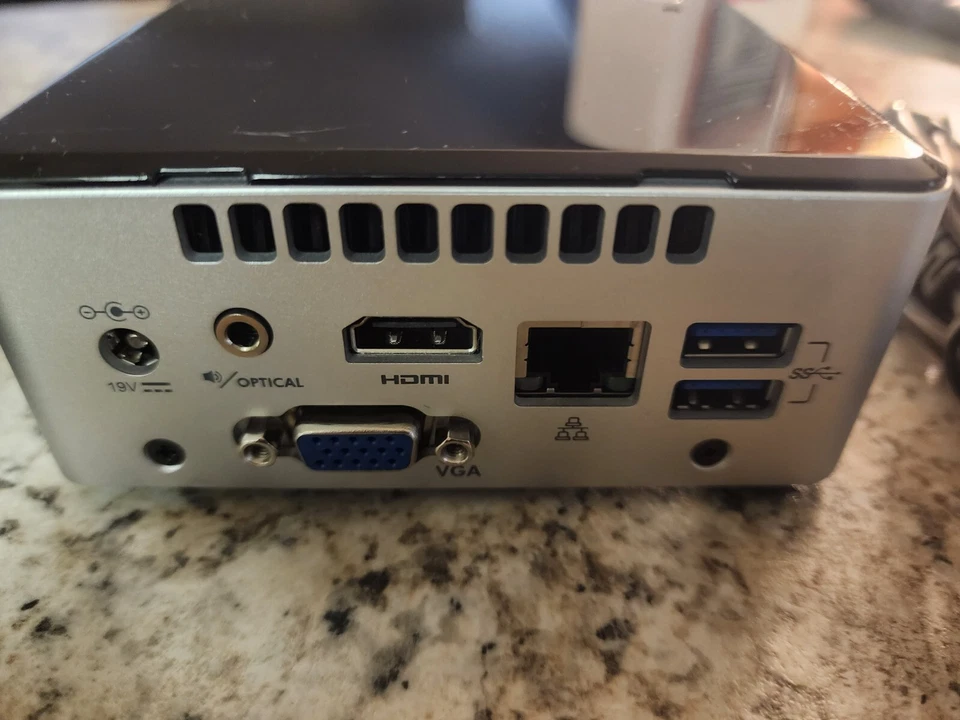 Intel (Intel Celeron, 1.60GHz, 8GB) Desktop Computer - NUC5CPYH - Image 3 of 4