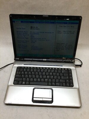 HP Pavilion DV6700 Notebook AMD Athlon X2 TK-57 1.9Ghz 2GB RAM NO HDD NO OS - DW