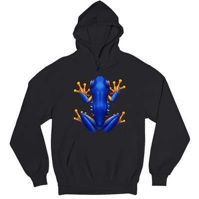 Blue Poison Dart Frog Herren Hoodie Amphibie Natur Geschenk für Ihn