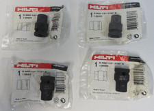 Hilti 1/2" Drive 7/16" S-NSD Impact Socket 291974    LOT OF 4 AS PICTURED