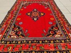 Amazing Hand Knotted Vintage Tribal Hamidoun Wool Area Rug 5.1 x 3.6 Ft — photo 4