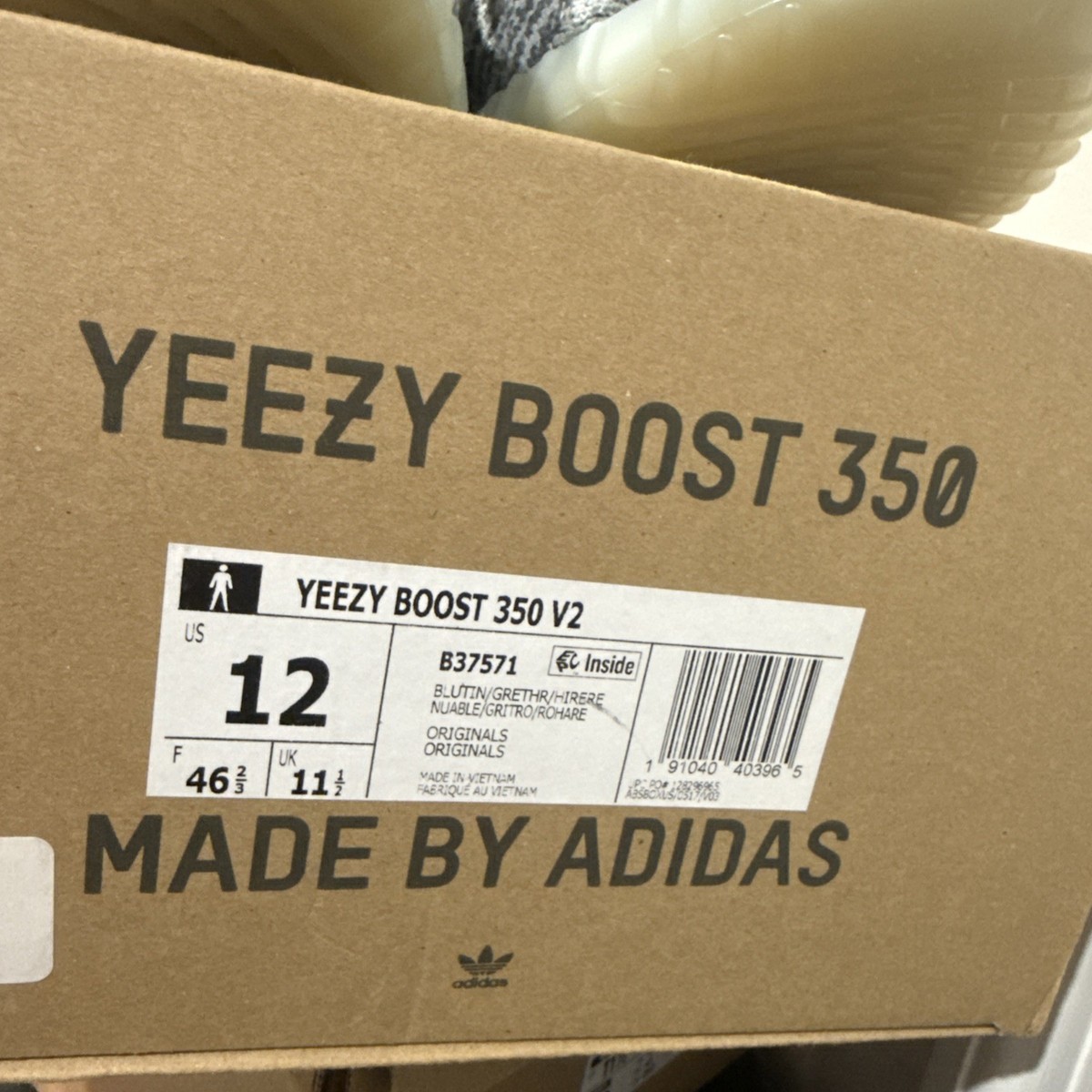 adidas Yeezy Boost 350 V2 Blue Tint 2021 Size 12 B37571 | eBay