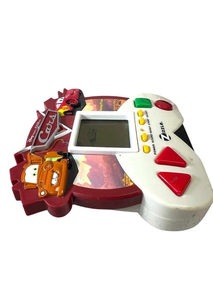 Walt Disney Disney Pixar Cars Videojuego Electrónico Portátil Zizzle 2007 FUNCIONA Foto 4 de 4