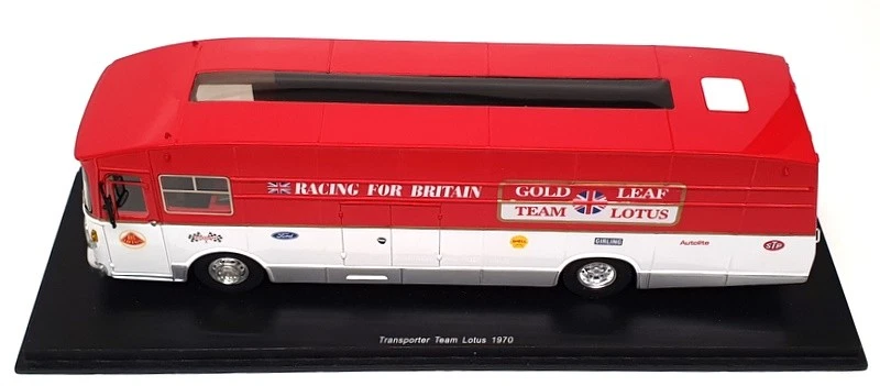Spark 1/43 Scale S0286 - 1970 F1 Lotus Transporter Truck Gold Leaf Red/White - Image 4 of 4