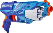 Nerf Elite Disruptor Blaster Reflex Slam Fire Blue