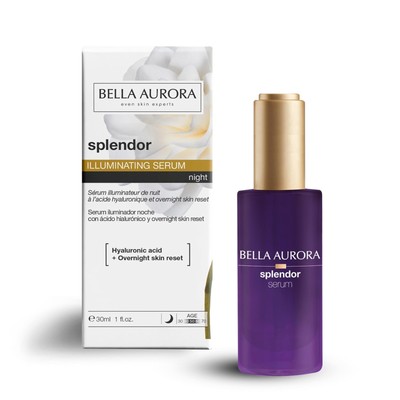 Splendor Illuminating Night Face Serum for All Skin Types - Deep Moisturizati...