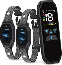 Dog Training Collar with Remote Control 2 Pack, 2500ft Control Range, 4 Train...