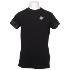 SikSilk, T-shirt, Größe: S, TWIN PACK MUSCLE FIT TECH T-SHIRT, Schwarz #xg7
