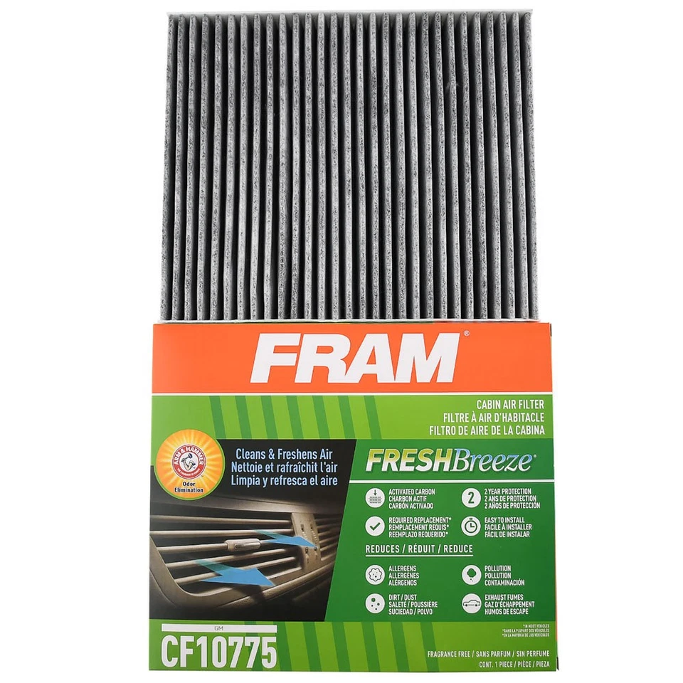 Pair Fram Carbon Cabin Air Filter For Chevrolet Spark Ev Sonic 2014-2016 TX A9 - Изображение 4 из 4