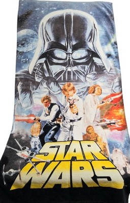 Star Wars Beach Towel in Great Shape! 55X26 1/2''