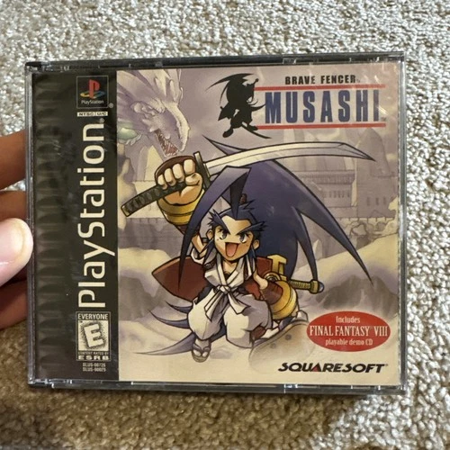 Brave Fencer Musashi (SONY PlayStation 1, 1998) PS1 COMPLETE NEW PRISTINE MINT