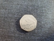 Jeremy Fisher 2017 Beatrix Potter Fifty Pence Coin, Elizabeth II