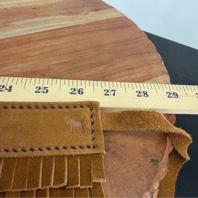 A&F suede fringe cinch belt Abercrombie & Fitch | Accessories | Af Suede Fringe Cinch  main image 3