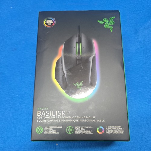 Razer Basilisk V3 Wired Gaming Mouse BRAND NEW SEALED  - Picture 2 of 7