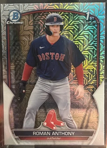 2023 Bowman - Chrome Prospects Roman Anthony #BCP-71 Mojo Refractor (RC)