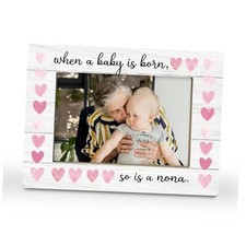 Nona Gifts Picture Frame, First Time Grandma Gifts, Baby Announcement Color15
