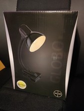 Klemmlampe Tischlampe Kinderlampe Klemmleuchte Klemmspot Flexibel Silber E27