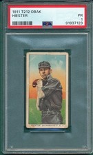 1909-11 T212 Obak Baseball Cards 56