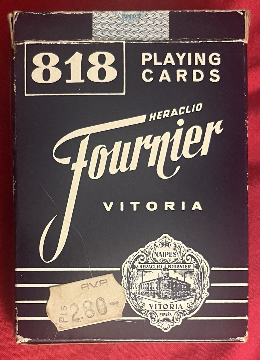 Vintage Heraclio Fournier Vitoria 818 Playing Cards Naipes -Spain