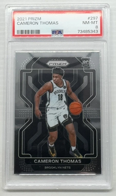 Cameron Thomas trading card