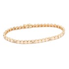 Christ Brillant Armband 585/14kt Gelbgold, 0,48ct, 12,7g, 19cm, A00. 8283