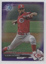 2017 Bowman Draft Chrome Purple Refractor 206/250 Vladimir Gutierrez #BDC-69 i5q