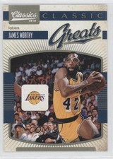 2009-10 Panini Classics Classic Greats James Worthy #13 HOF b9u