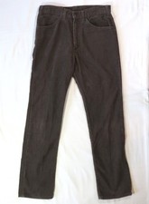 Levis Vintage Corduroy Pants 1980's 519 Brown Cords USA Levi Strauss Tab