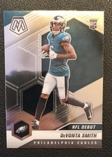 Devonta Smith Rookie Card 2021 Panini Mosaic - NFL Debut  #246 (RC). rookie card picture