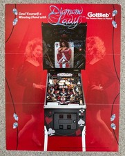 Diamond Lady Original Pinball Arcade Flyer | ...