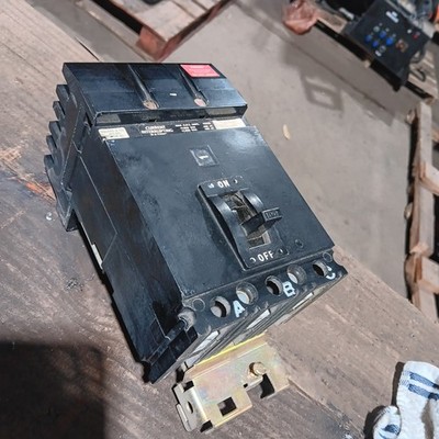 Square D FA36100 100Amp 3Pole 18K@480VAC   I-Line Breaker Nice condition!