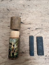 Antique Chinese Sumi Ink Sticks Set Suzhou Pine Soot Calligraphy Wooden Case
