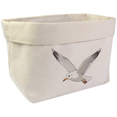 Große Canvas-Organizer/Aufbewahrungstasche ''Soaring Common Gull'' (OR00044533)