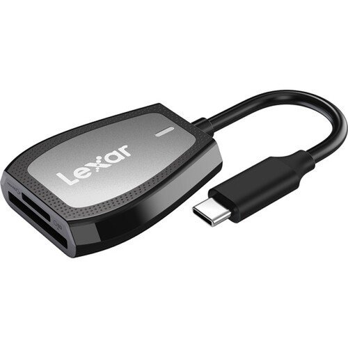 Lexar Pro USB-C Dual-Slot Reader (LRW470U-RNHNU) - Afbeelding 2 van 8