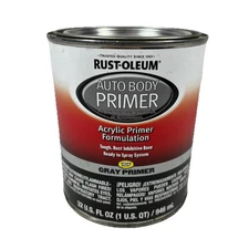 Rust-Oleum 253499 Auto Body Primer Gray Acrylic Primer 32oz Quart