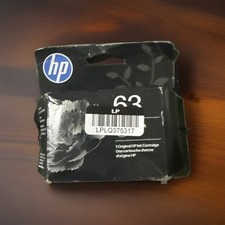 HP 63 Black Ink Cartridge OEM - F6U62AN - EXP 12/2027