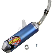 FMF Blue Anodized Titanium Factory RCT 4.1 Slip On Muffler - 042383