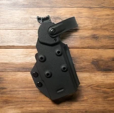 AXON Taser 10 Holster, Level 2 Retention, Black, Duty, LEO, Tek-Lok, Right Hand