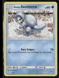 Alolan Sandshrew 004/012 McDonald's Promos 2019 Holo Promo