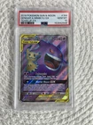 Pokemon Gengar & Mimikyu GX Full Art Holo Card 164/181 Sm-Team Up PSA 10