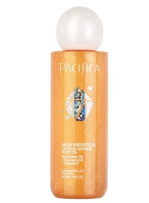 PACIFICA CRYSTAL BRONZE SHIMMERING BODY OIL 4oz