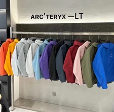 ARC BETA LT Embroidery Logo Unisex Camping Waterproof Coat Outdoor Hiking Jacket