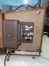 Vintage Keystone Sixty 8MM Film Movie Projector WORKS Runs  Lamp Lights Ex Cond