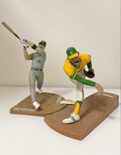 Jason Giambi MLB Figure with Roland Glen Fingers, No Bubbles, Excellent Cond