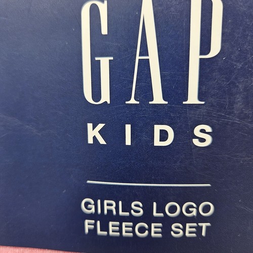 Gap Fleece Set Kids Girls Toddler 2T Logo Fleece Crew Neck & Jogger Matching Set - Picture 8 of 9