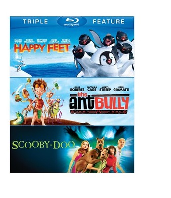 Happy Feet/Ant Bully/ Scooby-Doo:(BD)(3F